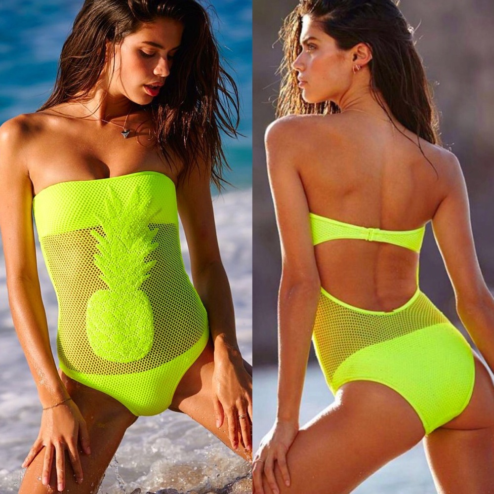 VS| Sequin Pineapple One-piece